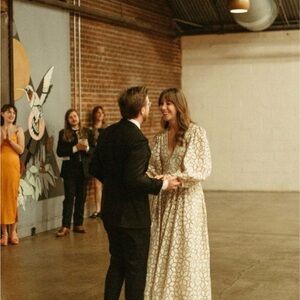 Mara Hoffman Cream Eyelet Maxi Dress